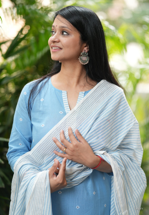 Anuridhi South Cotton Handloom Suit Sets