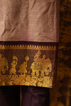 Bhumi Sutra kanchi pattu cotton Suit Set- pure pattu with lining