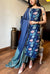 Midnight Bloom Strappy Kurta Set