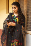 Black Jamdani Cotton Suit Sets