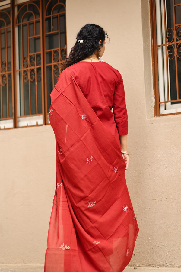 Raktima Grace Embroidered Suit Set