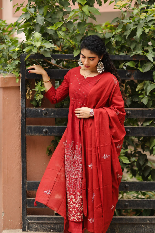Raktima Grace Embroidered Suit Set