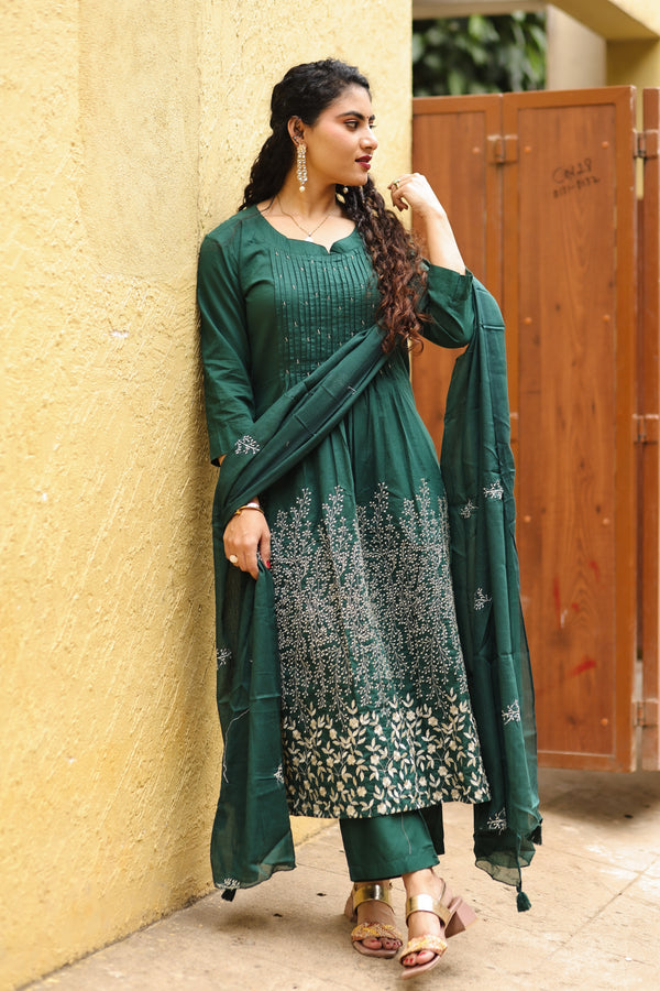 Prakriti Cotton Bloom Suit Set