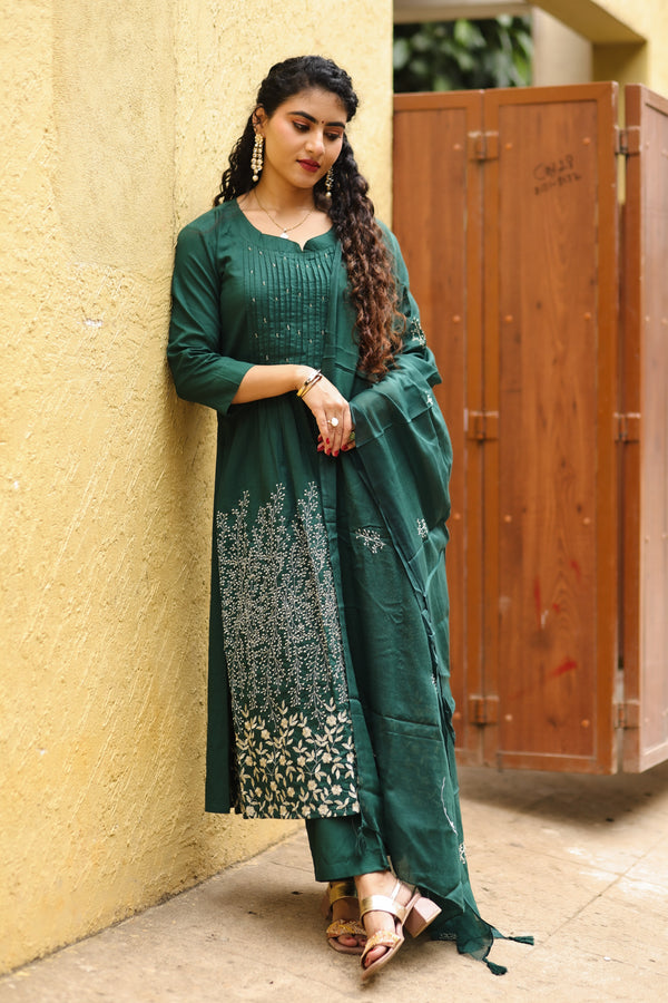 Prakriti Cotton Bloom Suit Set