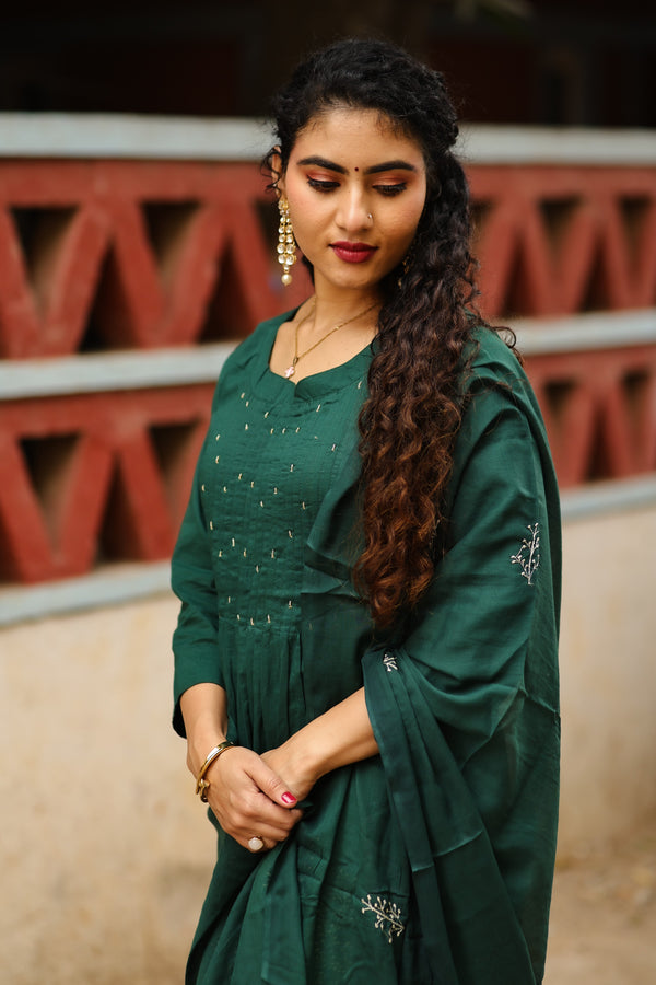 Prakriti Cotton Bloom Suit Set
