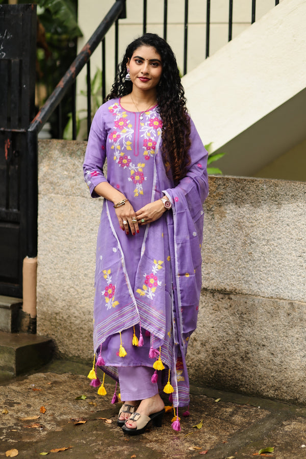 Aparajita Jamdani Suit Set