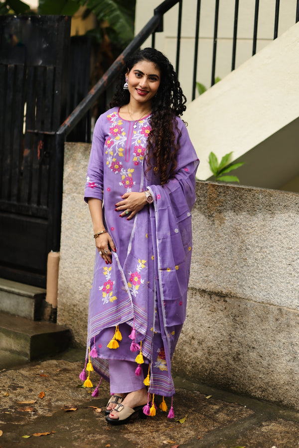 Aparajita Jamdani Suit Set