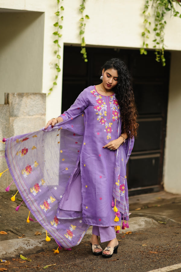 Aparajita Jamdani Suit Set