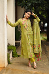 Parijaat Jamdani Suit Set