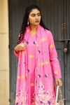 Whisper Bloom Jamdani Cotton Suit Set