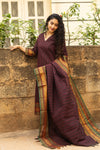Pavithra Vanasigaram korvai Chettinad kanchi Cotton Set-with lining