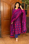 Neelambara Raga Jamdani Suit Set