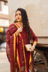 Mahul ⭐Premium Pure Linen Jamdani Suit Set