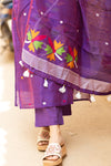 Rupkatha Silk Jamdani Suit Set