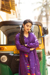Rupkatha Silk Jamdani Suit Set