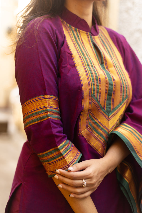 Narayanpeth Madhurima Lined Suit Set