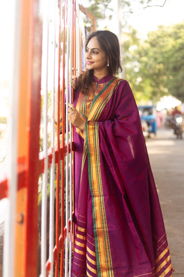 Narayanpeth Madhurima Lined Suit Set