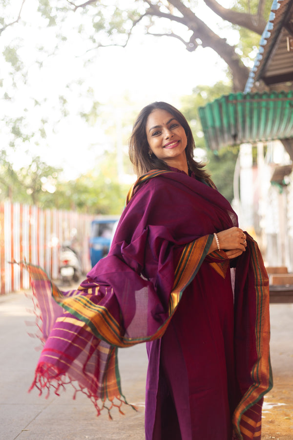 Narayanpeth Madhurima Lined Suit Set