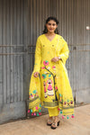 Suranjana Cotton Jamdani Suit Set with lining