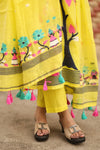 Suranjana Cotton Jamdani Suit Set with lining