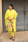 Suranjana Cotton Jamdani Suit Set with lining