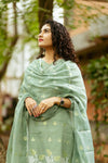 🌿 Tuhina- Experience Sheer Elegance in Handwoven Jamdani Artistry 🌿
