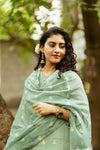 🌿 Tuhina- Experience Sheer Elegance in Handwoven Jamdani Artistry 🌿