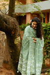 🌿 Tuhina- Experience Sheer Elegance in Handwoven Jamdani Artistry 🌿