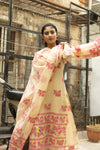 🌸 Vritika – Jamdani Garden Whisper Bloom with Grace in Handcrafted Jamdaani Cotton Suit sets 🌸