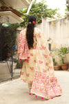 🌸 Vritika – Jamdani Garden Whisper Bloom with Grace in Handcrafted Jamdaani Cotton Suit sets 🌸
