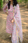 Panchi Floral Charm Cotton Suit set