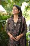 Ishin Ajrak Black Suit sets