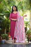 Gulabi Cotton Schifflie Suit Sets