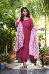 Gulabi Cotton Schifflie Suit Sets