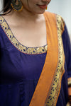 Iraaya Emerald Narayanpeth Anarkali Gown with dupatta Set