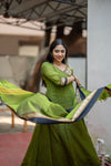 Tharvika Emerald Narayanpeth Anarkali Set