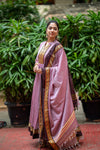 Tvarita Bloom Narayanpeth Handloom Cotton Anarkali Set