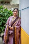 Tvarita Bloom Narayanpeth Handloom Cotton Anarkali Set