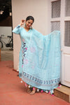 Nilanjana Cotton Jamdani Suit Set