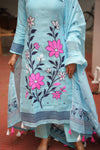 Nilanjana Cotton Jamdani Suit Set