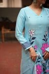 Nilanjana Cotton Jamdani Suit Set