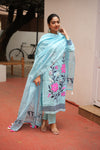 Nilanjana Cotton Jamdani Suit Set