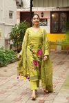Bonolata Cotton Jamdani Suit Set