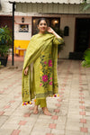 Bonolata Cotton Jamdani Suit Set