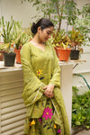 Bonolata Cotton Jamdani Suit Set