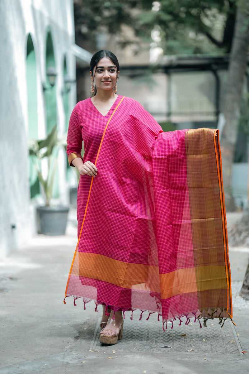 🌸 Drape Yourself with Kshirja  Kanchi Cotton Silk Brilliance 🌸