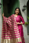 🌺 KanthikaShine Like Royalty in Luxurious Banarasi Silk Radiance 🌺
