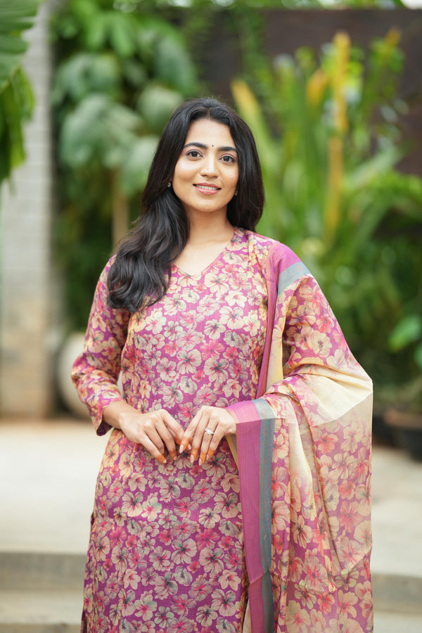 Devanshi Blossom Breeze Kurta Set
