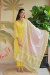 Kshitija Sunny Elegance Kurta Set