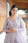 Riddhima Lavender Whisper Kurta Set